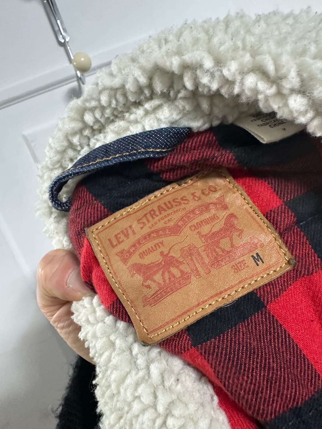 리바이스 쉐르파 다운 데님 트러커자켓 상품이미지3