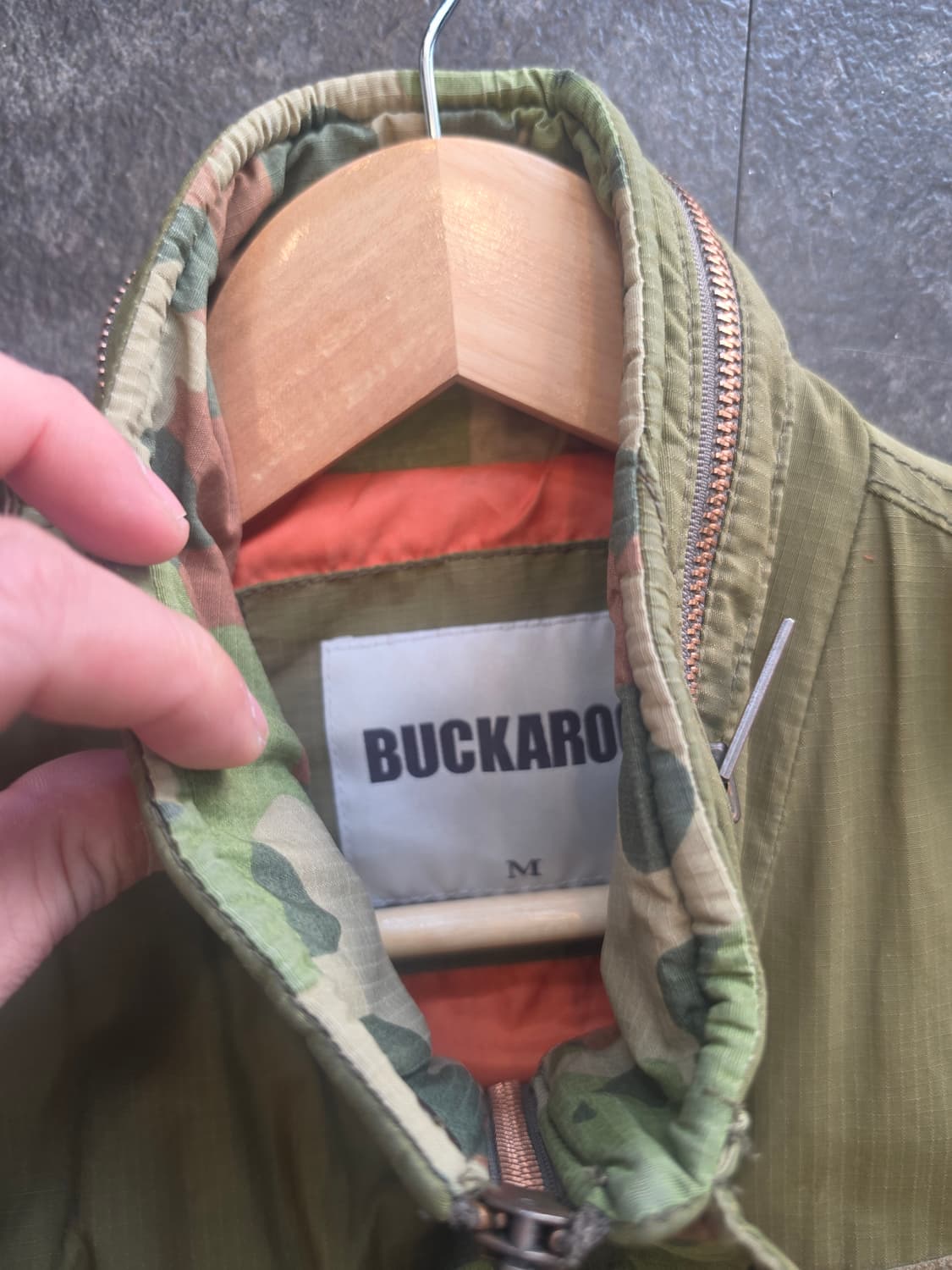  버커루(Buckaroo)의 M65 립스탑 야상 자켓-M 상품이미지4