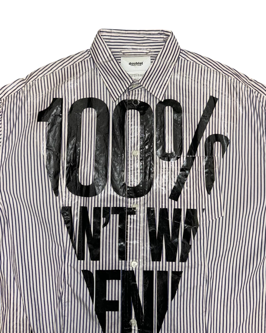 더블렛 19SS 2D 패키지 3D-컷 셔츠 상품이미지6