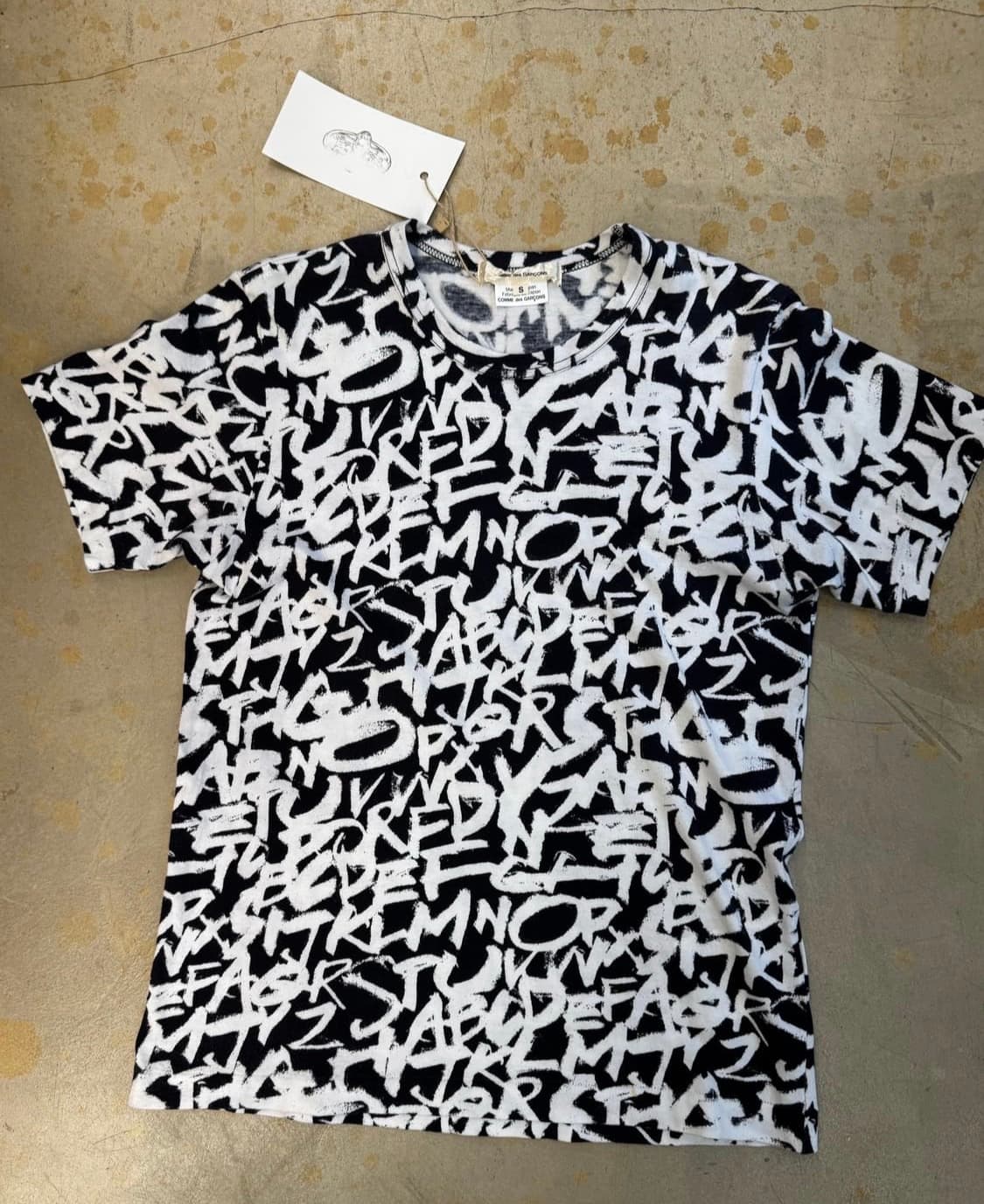 Comme des Garcons 그래피티 archive t-shits 상품이미지7