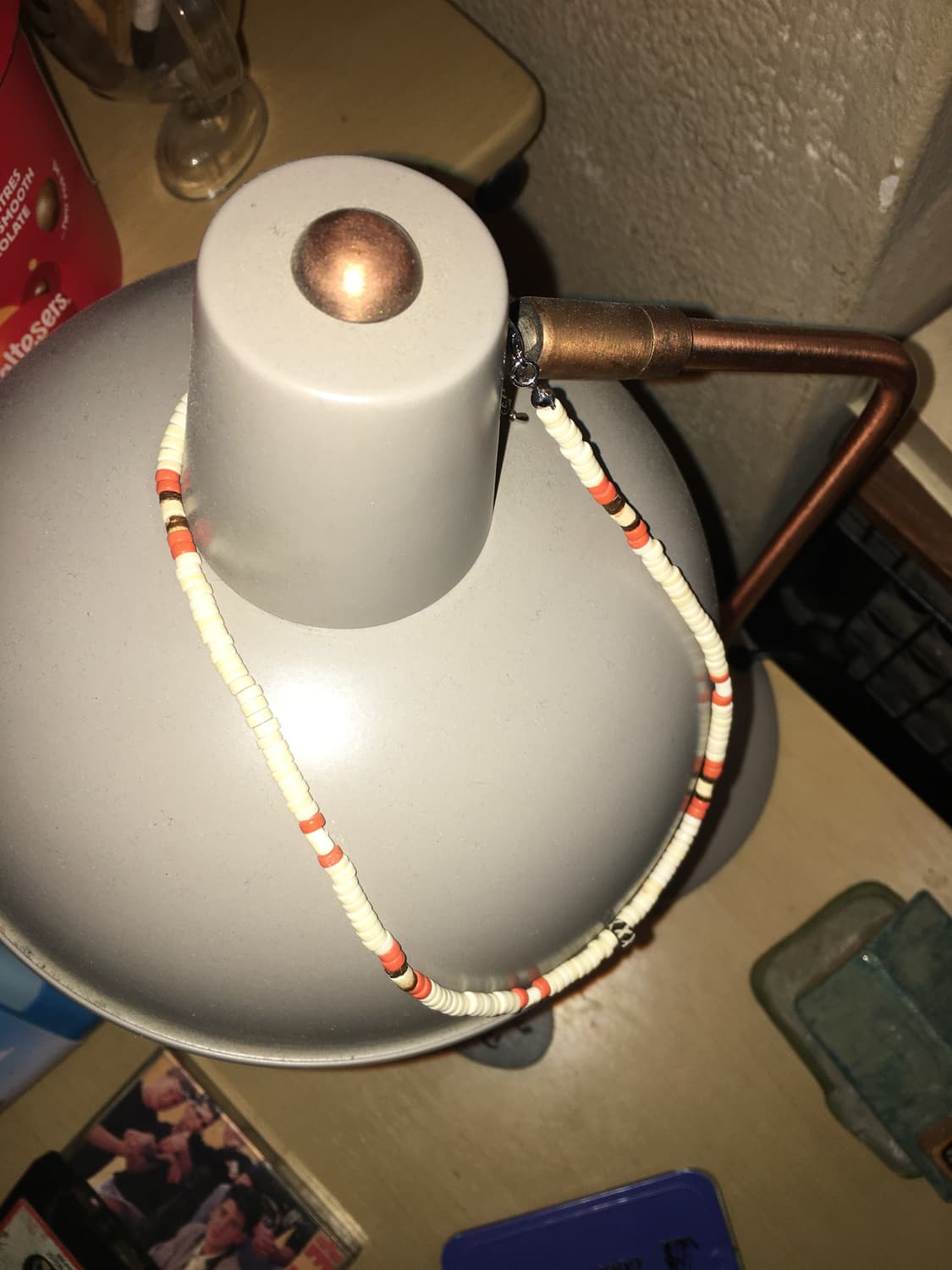 cream orange necklace 상품이미지3