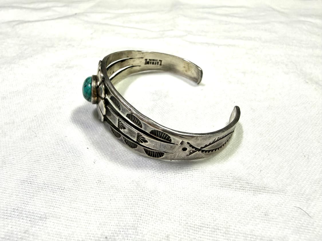 라차즈 네이티브 아메리칸 스털링 실버 뱅글 (lacharz) 상품이미지2