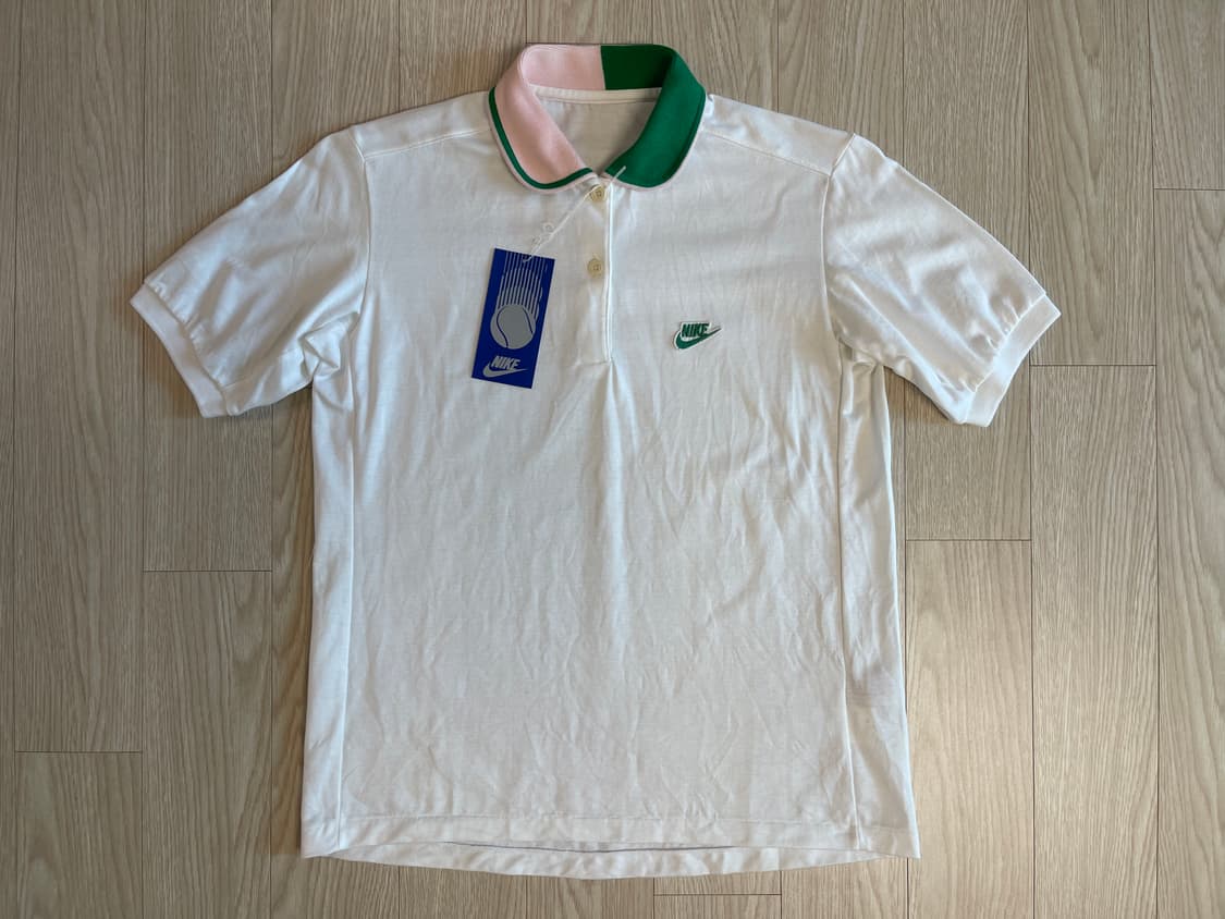 나이키 80s 올드 폴로 피케 우먼스 티셔츠 NIKE OLD 12번 상품이미지1