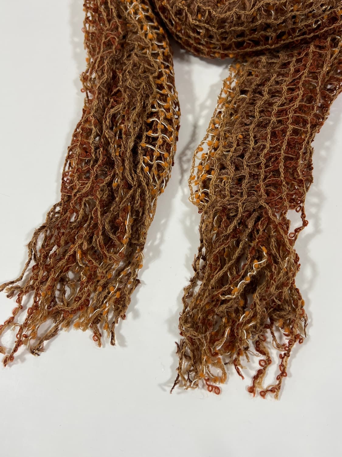 빈티지 그물 머플러 상품이미지2