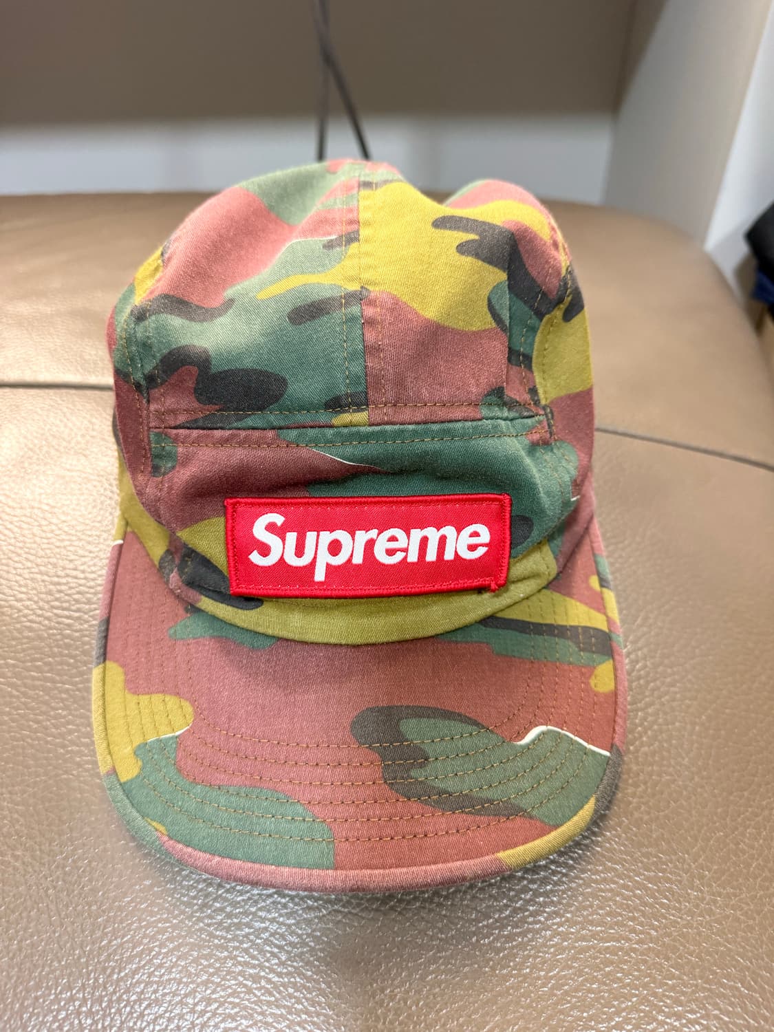 슈프림 카모캠프캡 상품이미지1