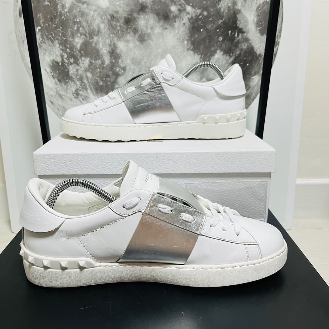 정품 42) 발렌티노 히든 실버 스니커즈 270~275 상품이미지2