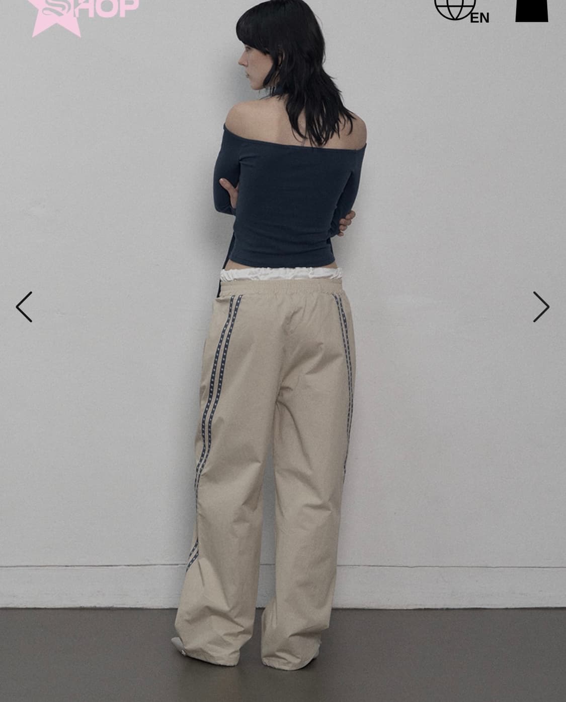 셋업이엑스이 33 스타팬츠 상품이미지4