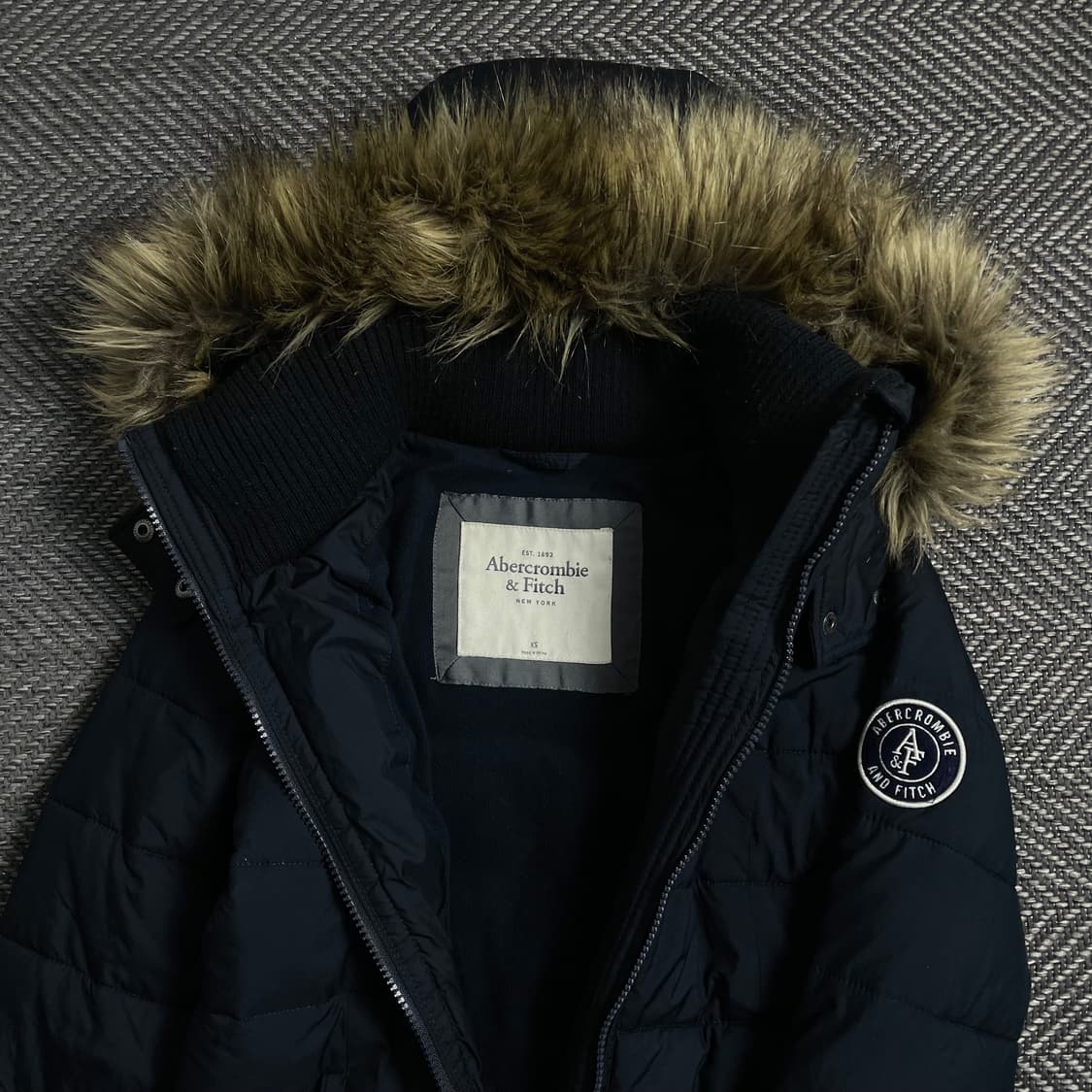 아베크롬비 우먼스 퍼 후드 롱 패딩 점퍼o 4737 상품이미지5