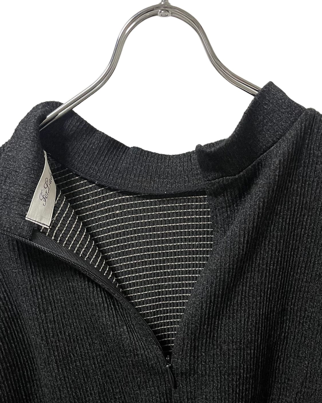 Folk Pattern Ribbed Half-neck Knit 상품이미지6