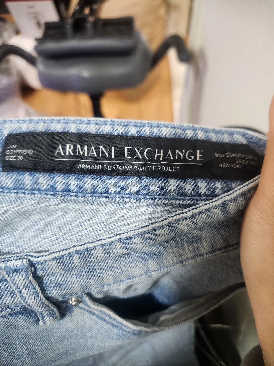 아르마니 익스체인지 여성 청바지  상품이미지2