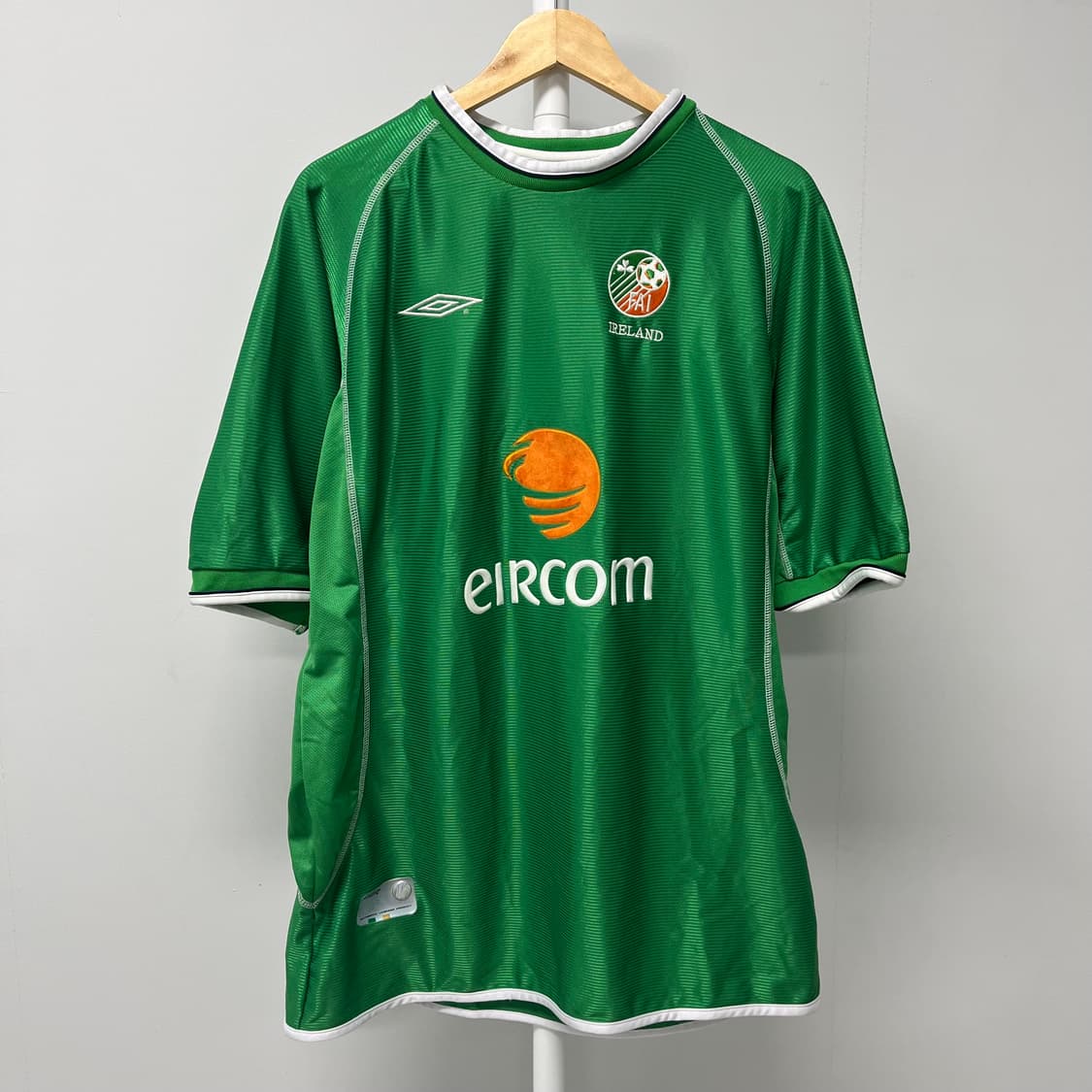 [105] 01/02엄브로 아일랜드 국가대표 eircom 레트로 유니폼 상품이미지1