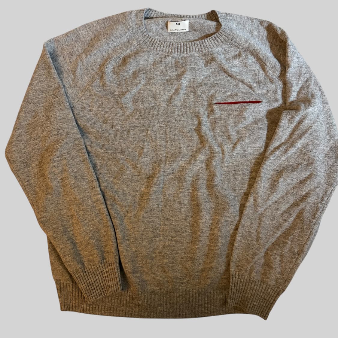 Ata 에이타 하트컷 니트 L 상품이미지2