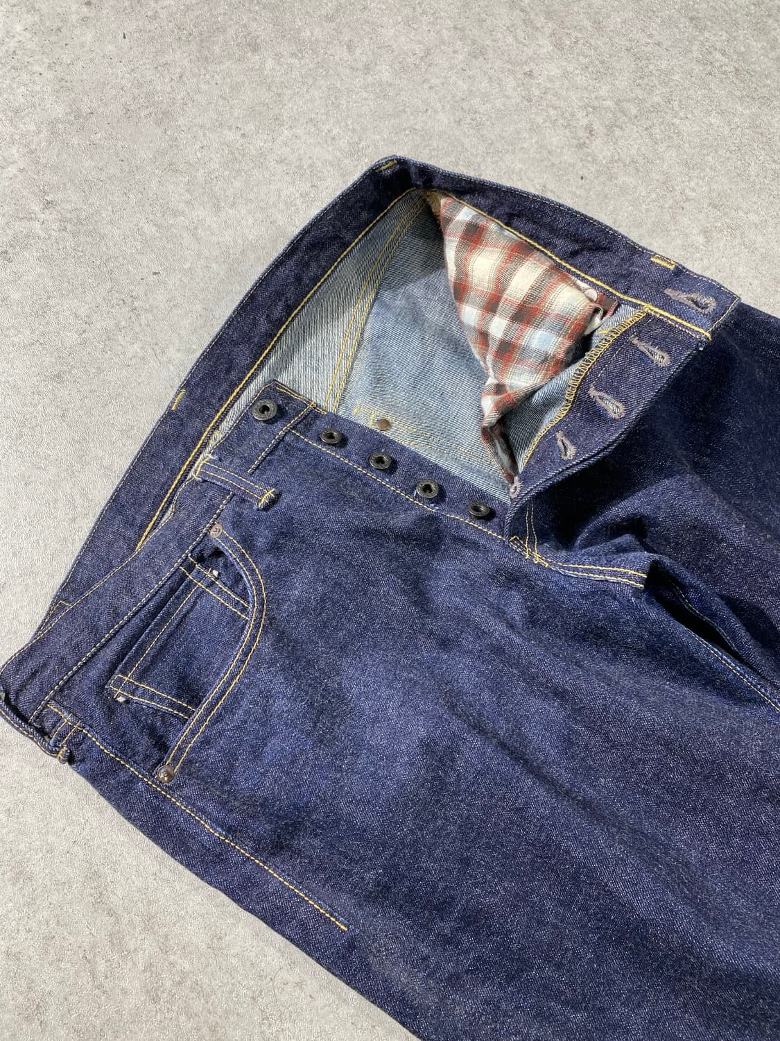 [32-33] FullCount 풀카운트 1100-15 셀비지 데님팬츠 상품이미지5