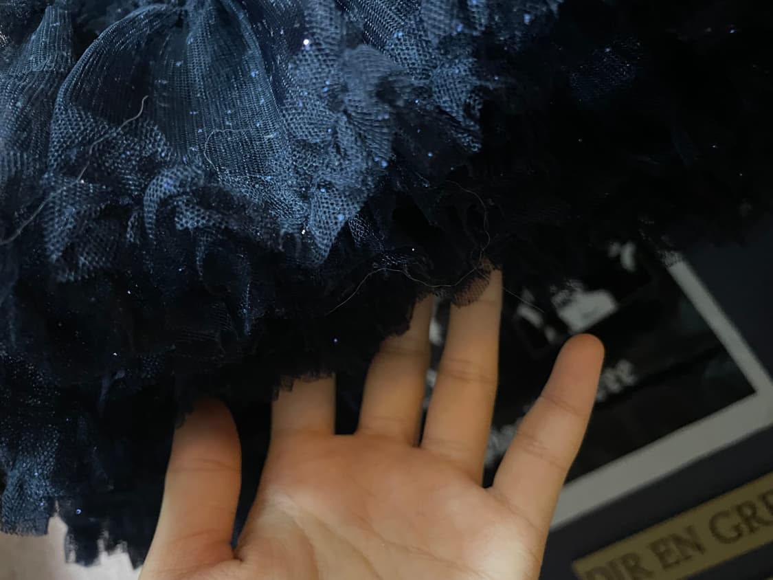 Arrow 네이비 튤 스커트 상품이미지3