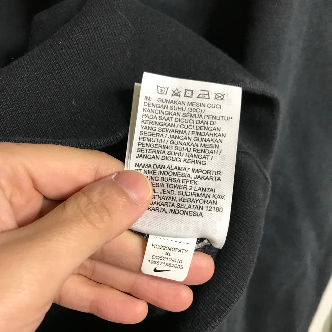 나이키 NRG 면 코튼 반집업 상품이미지7