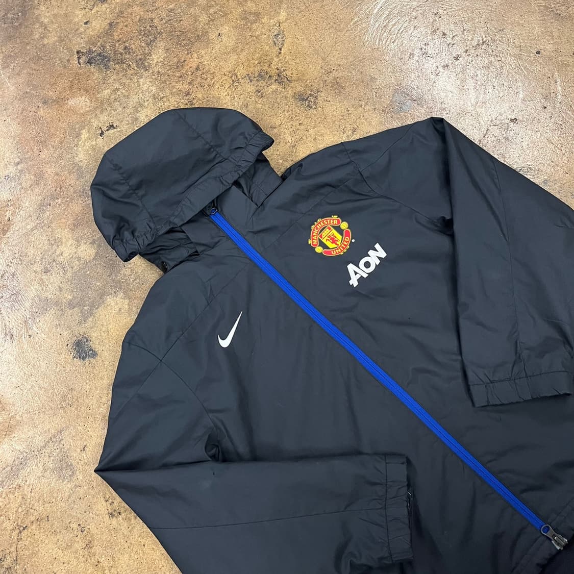 [정품/L] 나이키 맨유 AON 바람막이 후드 자켓 b19 상품이미지1