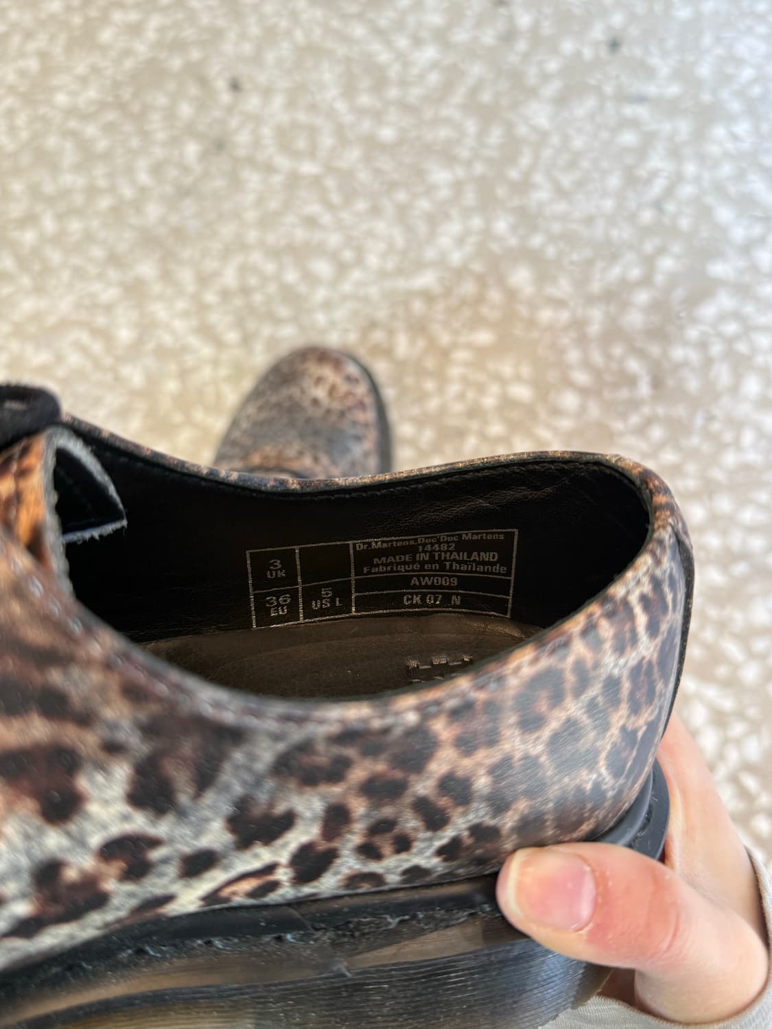 Dr. Martens 1461 Leopard Print Shoes 상품이미지7