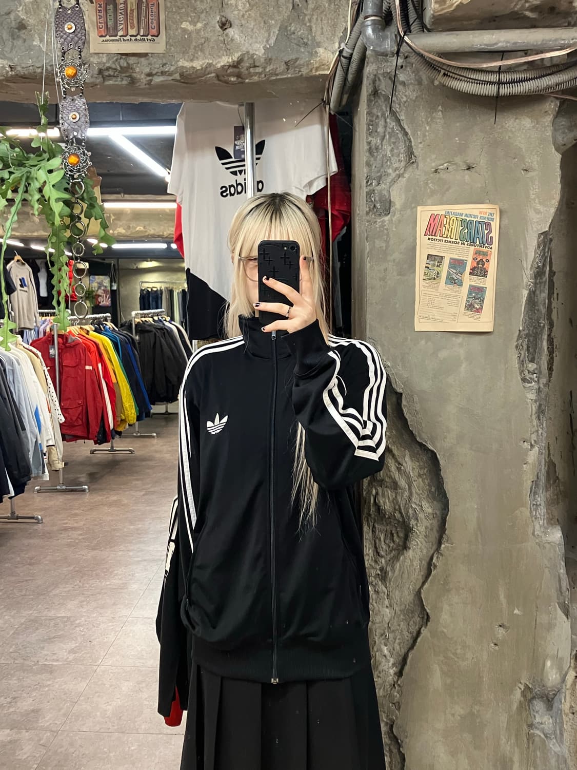 아디다스 바람막이 블랙 XL  #csz1809  상품이미지2