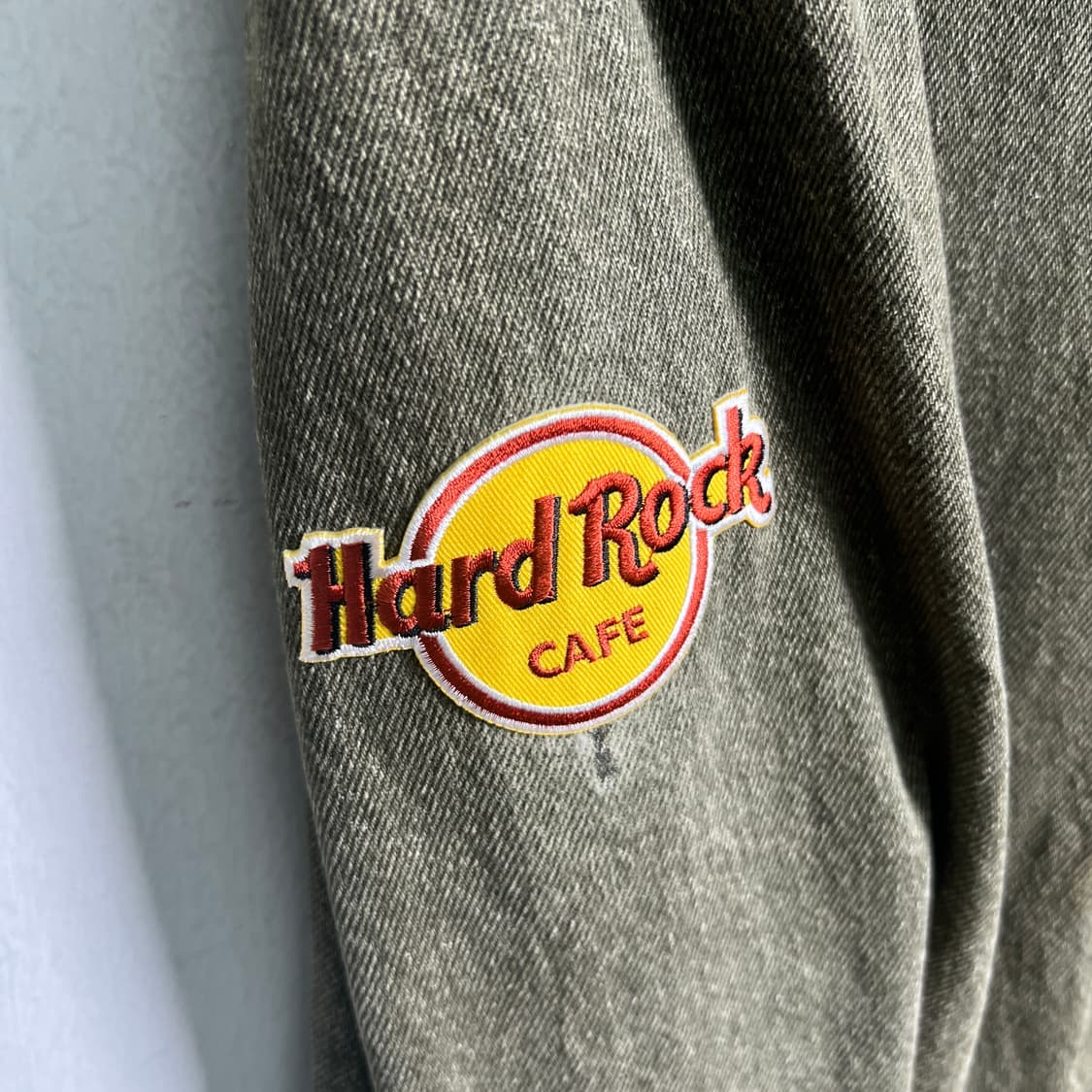 VTG 빈티지 카키 데님 야상 코트 M 상품이미지7