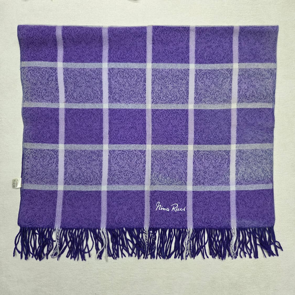 Nina Ricci 니나리치 체크 울 머플러 상품이미지2