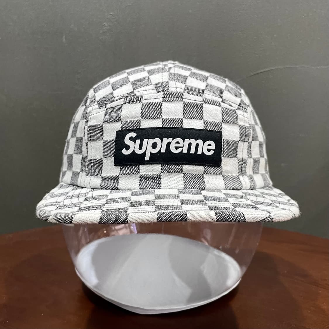 2018 슈프림 체커보드 캠프캡 상품이미지2