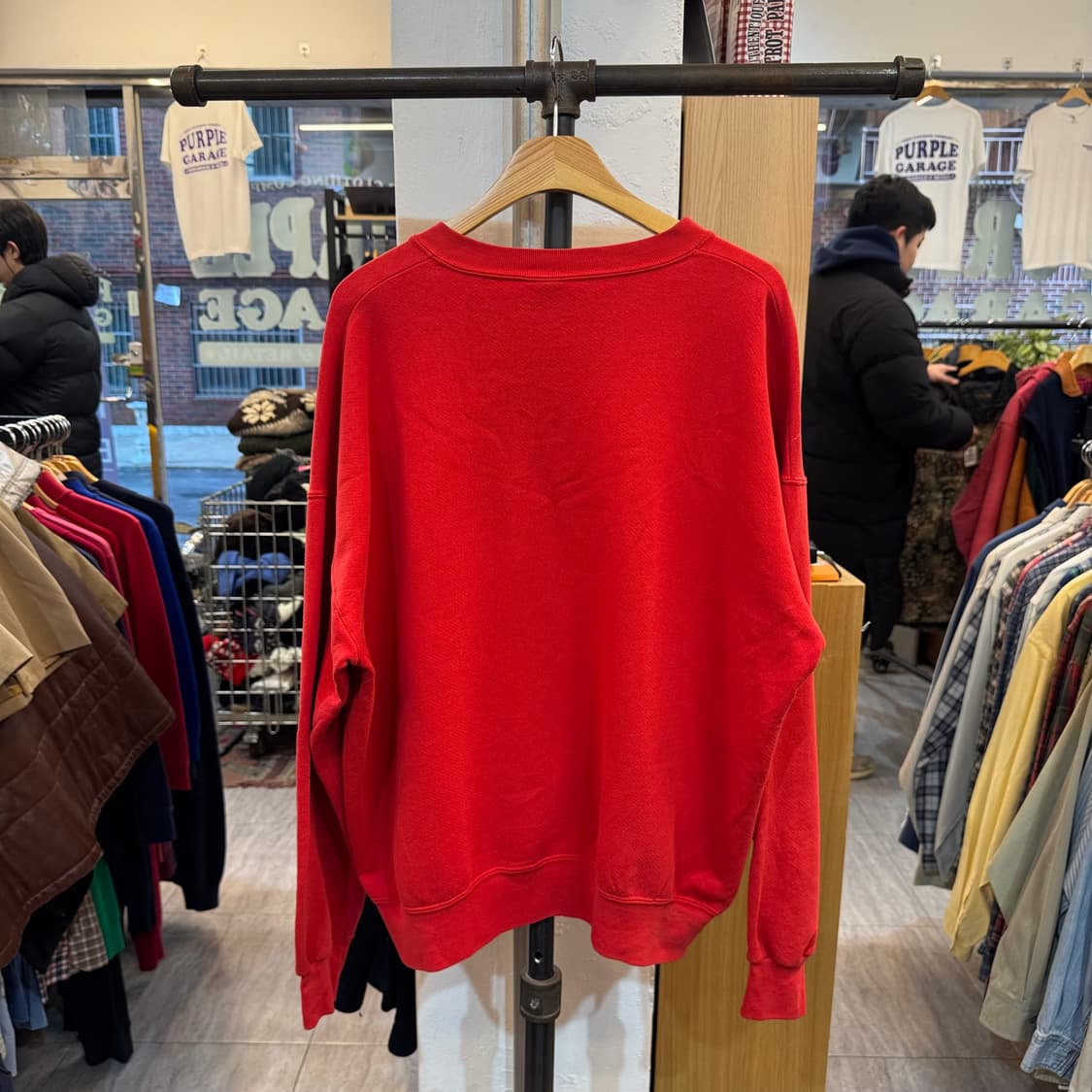 90's Lee 유니버시티 프린팅 스웻셔츠 B68 상품이미지6