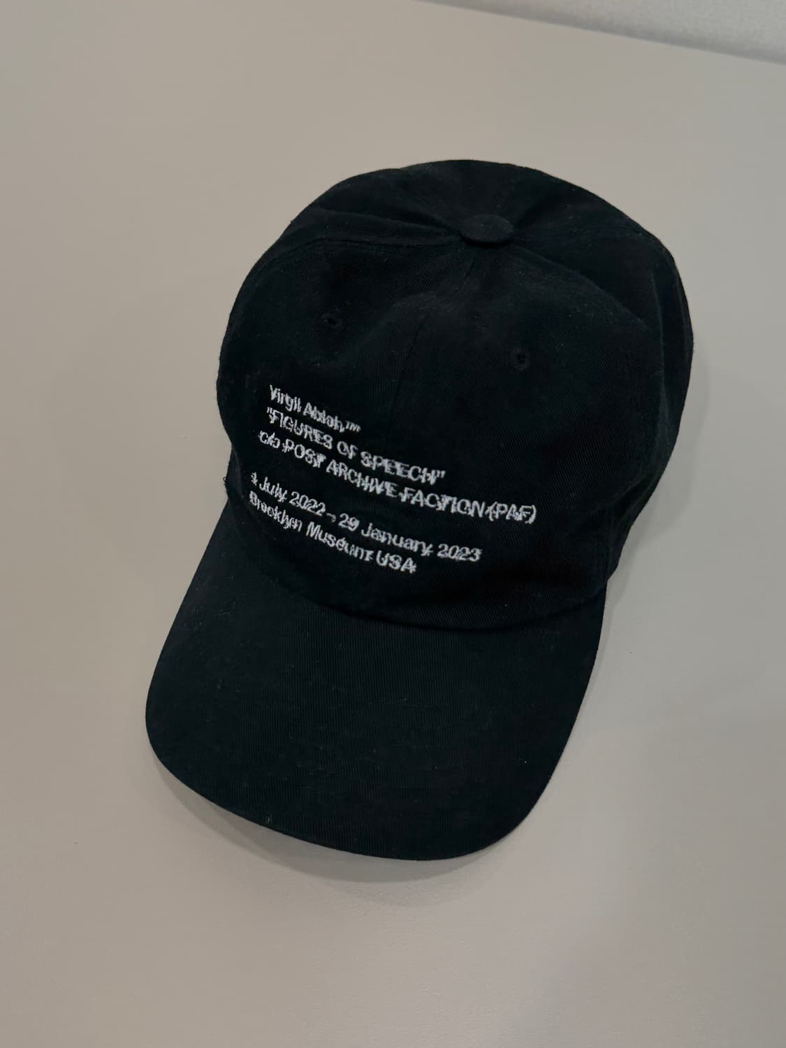 포스트아카이브팩션 X 오프화이트 볼캡 상품이미지1