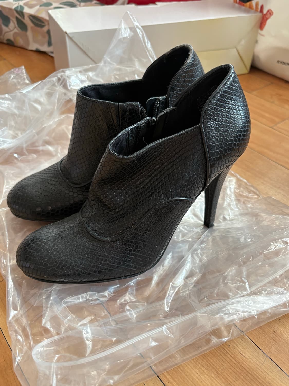 빈티지 뱀피 힐 rockport 상품이미지8