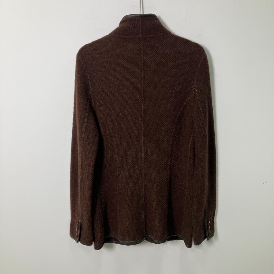 로로피아나 브라운 캐시미어 자켓  상품이미지2