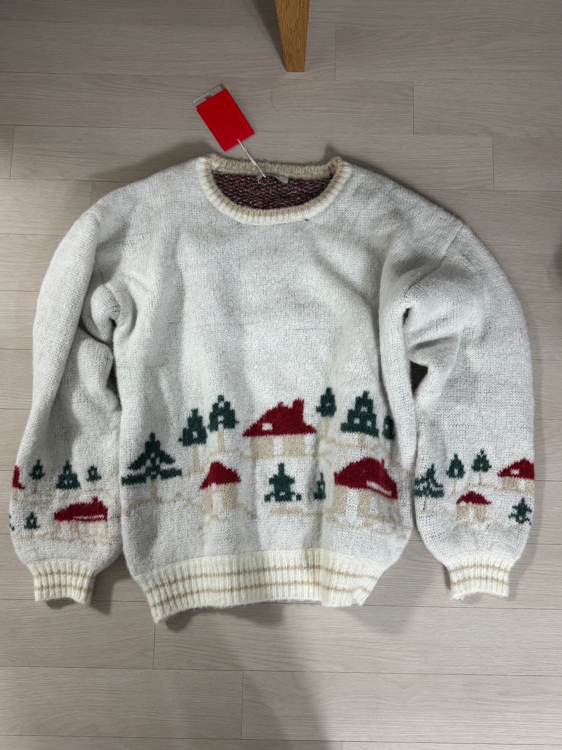 론론 스노우 빌리지 니트 상품이미지2