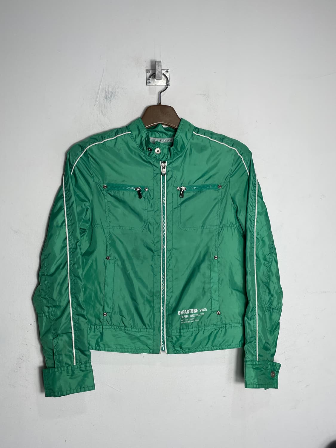 CLRIDE.n 클라이드엔 그린 바람막이 자켓 상품이미지1