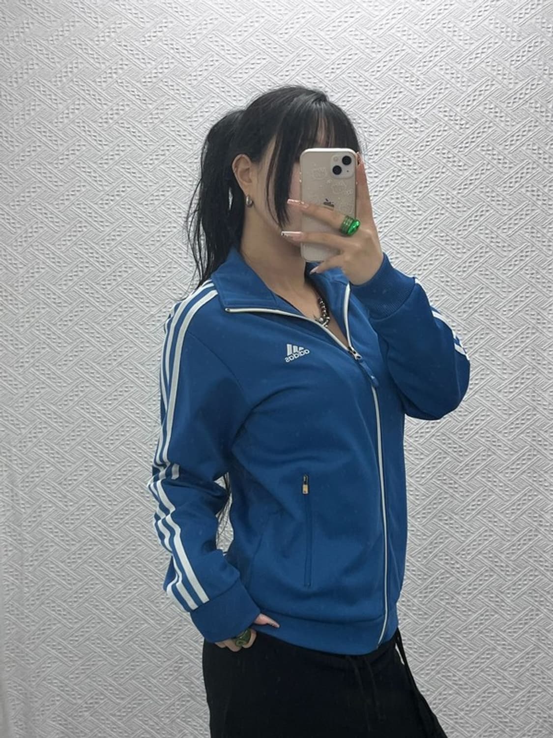 아디다스 레트로 빈티지 삼선 져지 집업 95 C08285 상품이미지2