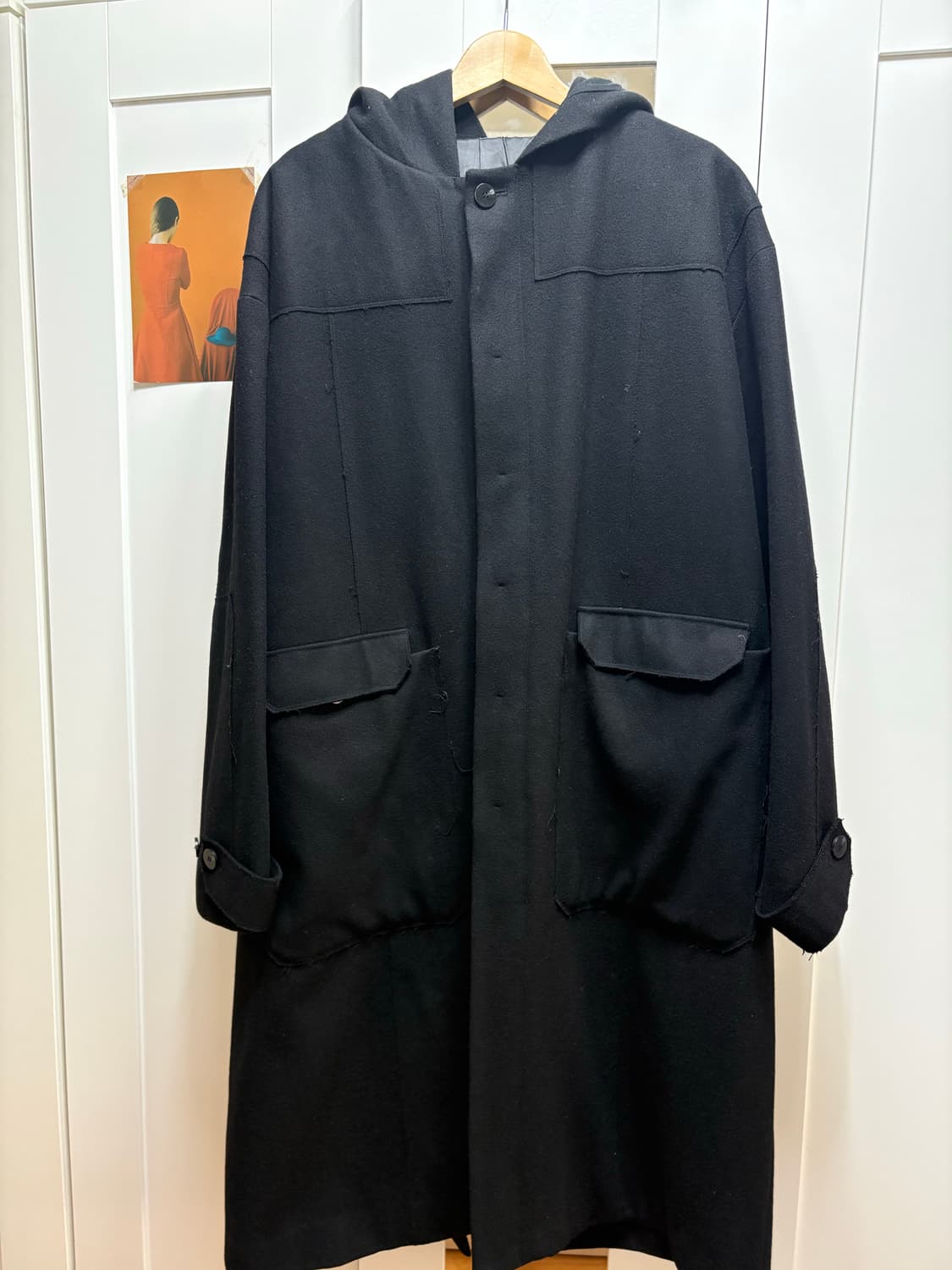 Yearsago 후디드코트 블랙 상품이미지1