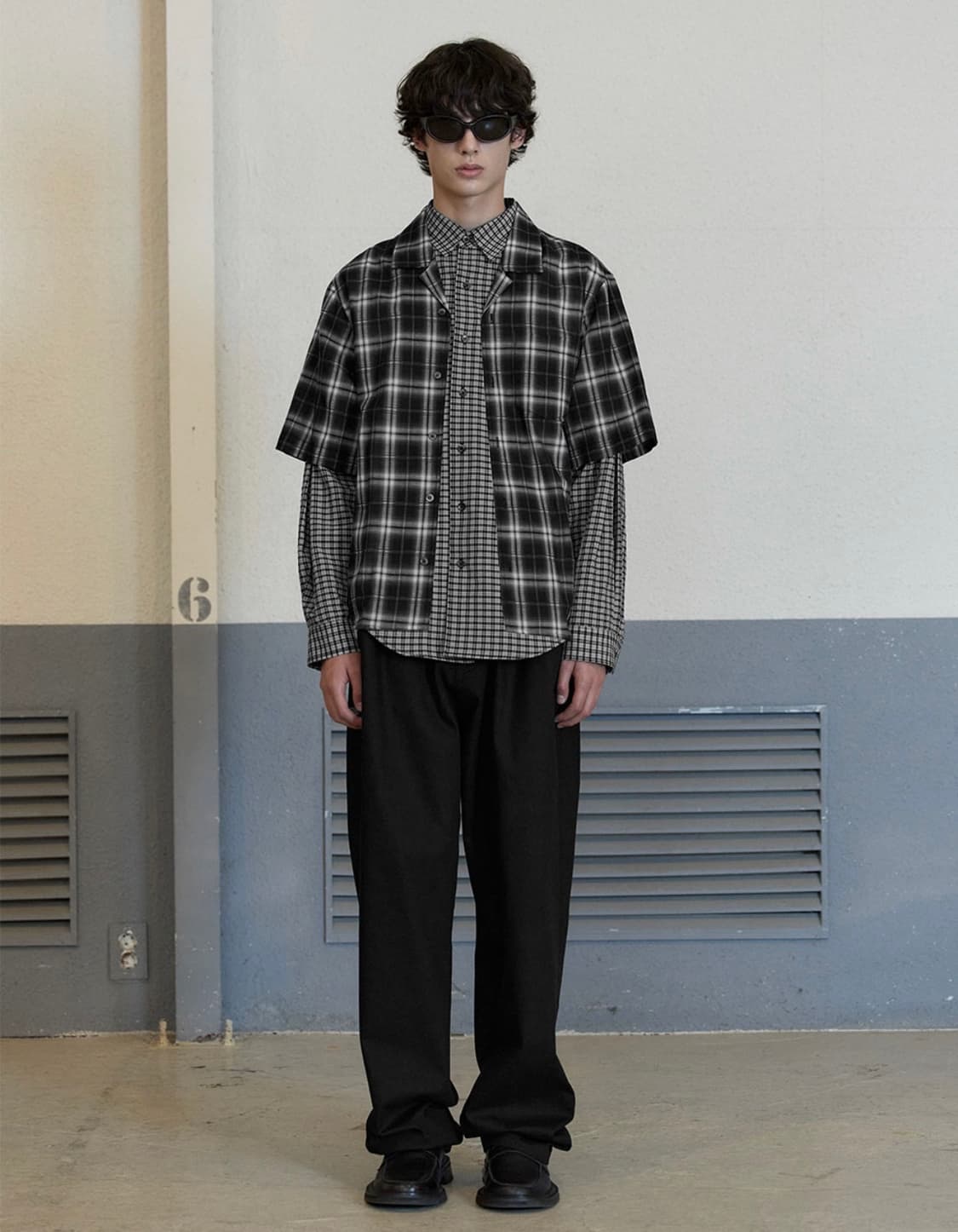 STU 레이어드 셔츠 m사이즈 상품이미지1