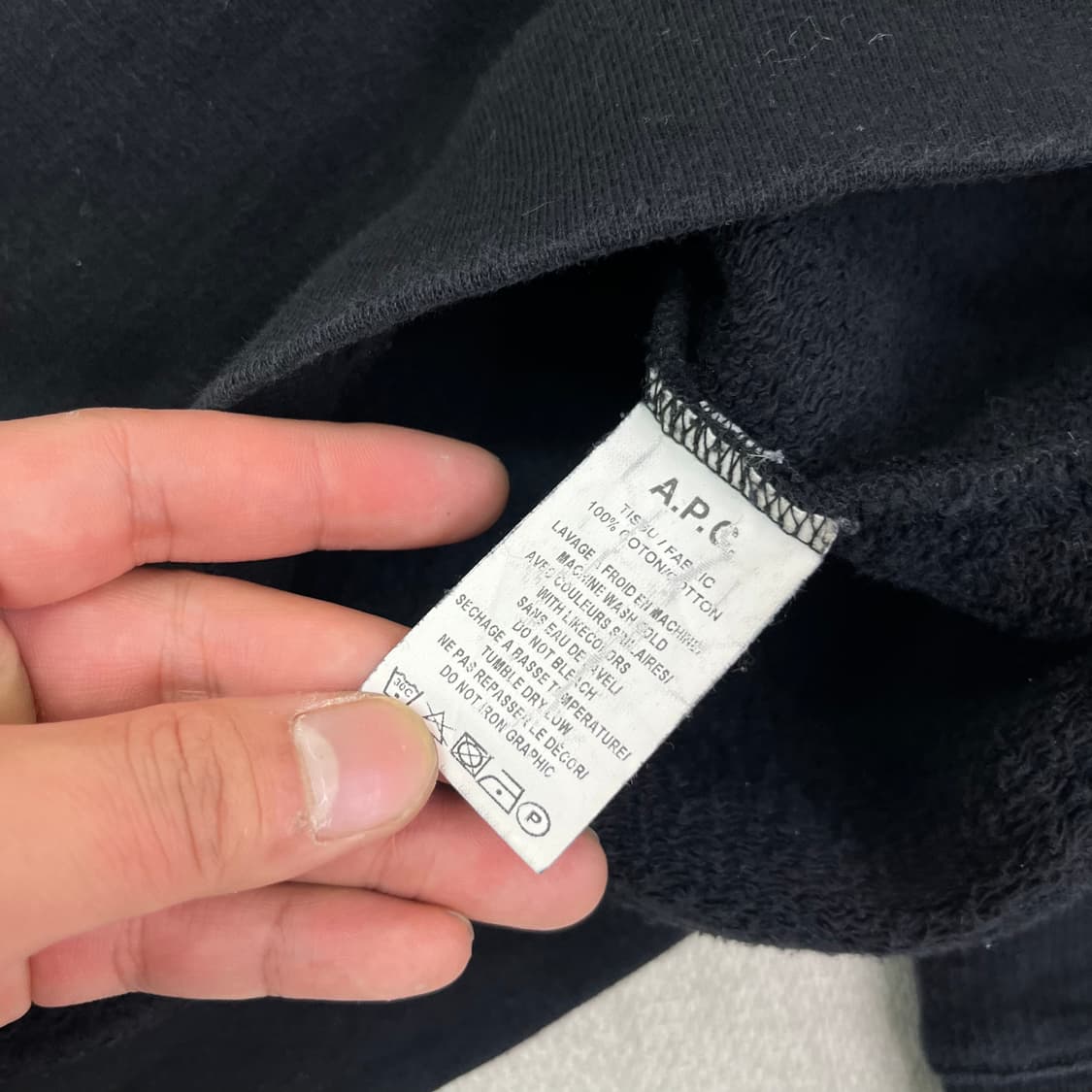 95 APC 아페쎄 USA 맨투맨 상품이미지4