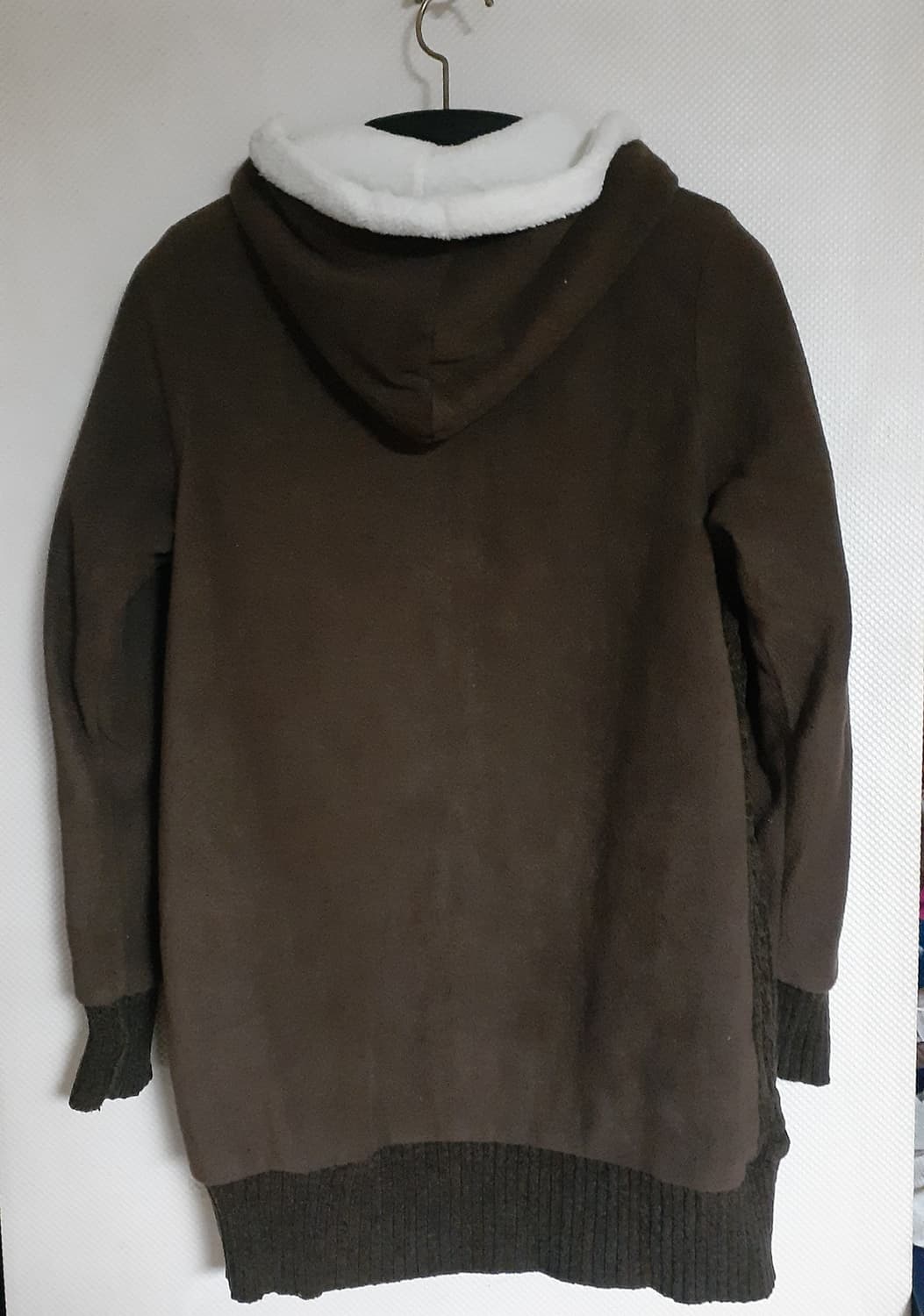 maple feel 털후드 롱스웨터 가슴둘레 79-87 상품이미지2