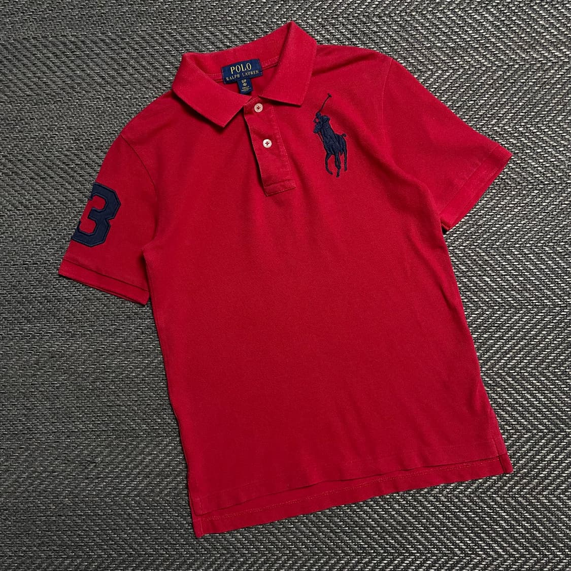 폴로 랄프로렌 빅포니 PK 카라 티셔츠 레드y 5248 상품이미지1