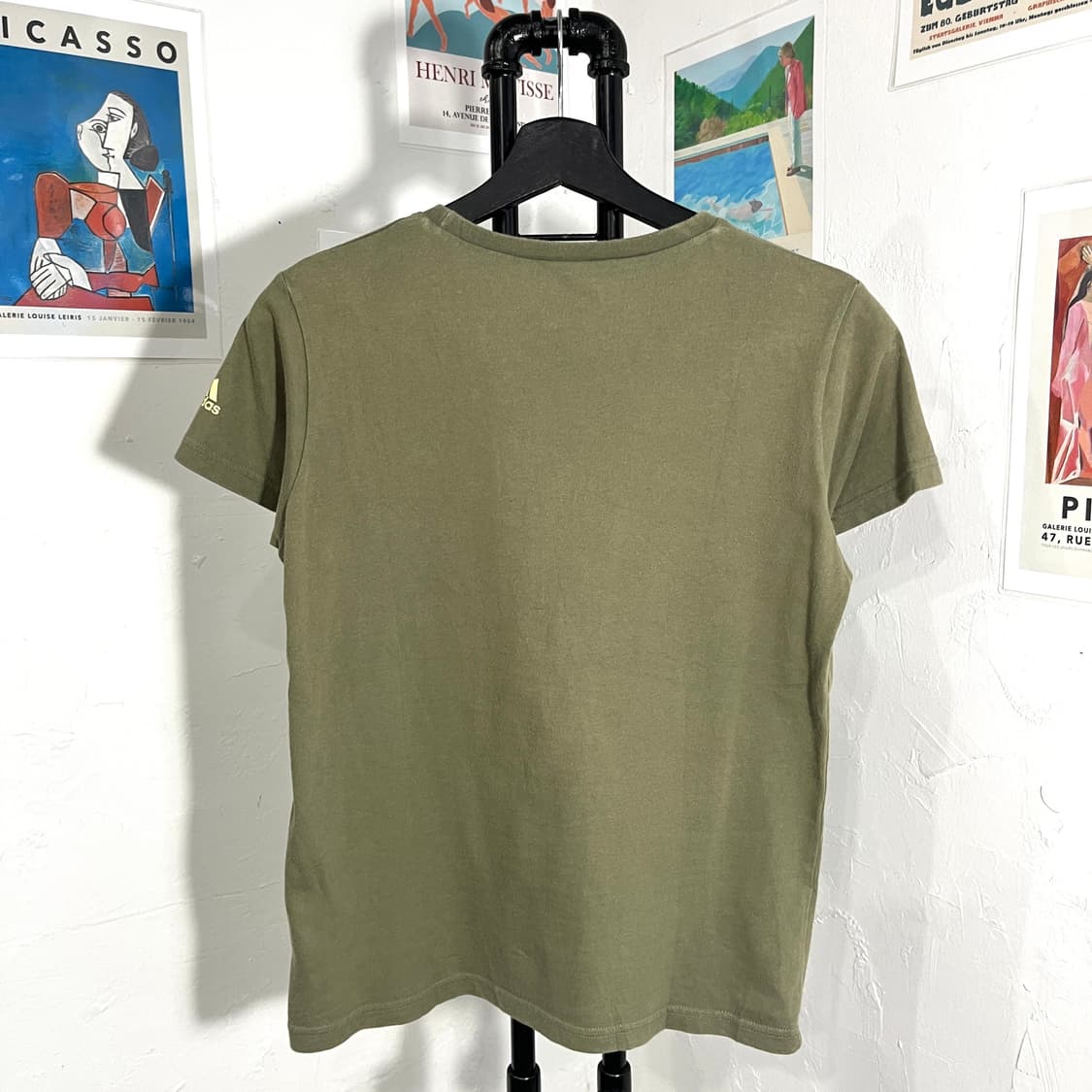 아디다스 레터링 반팔 티셔츠 상품이미지3