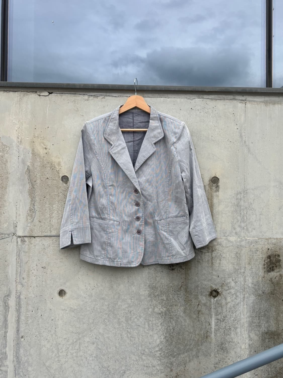 Light Gray Short Jacket 상품이미지3