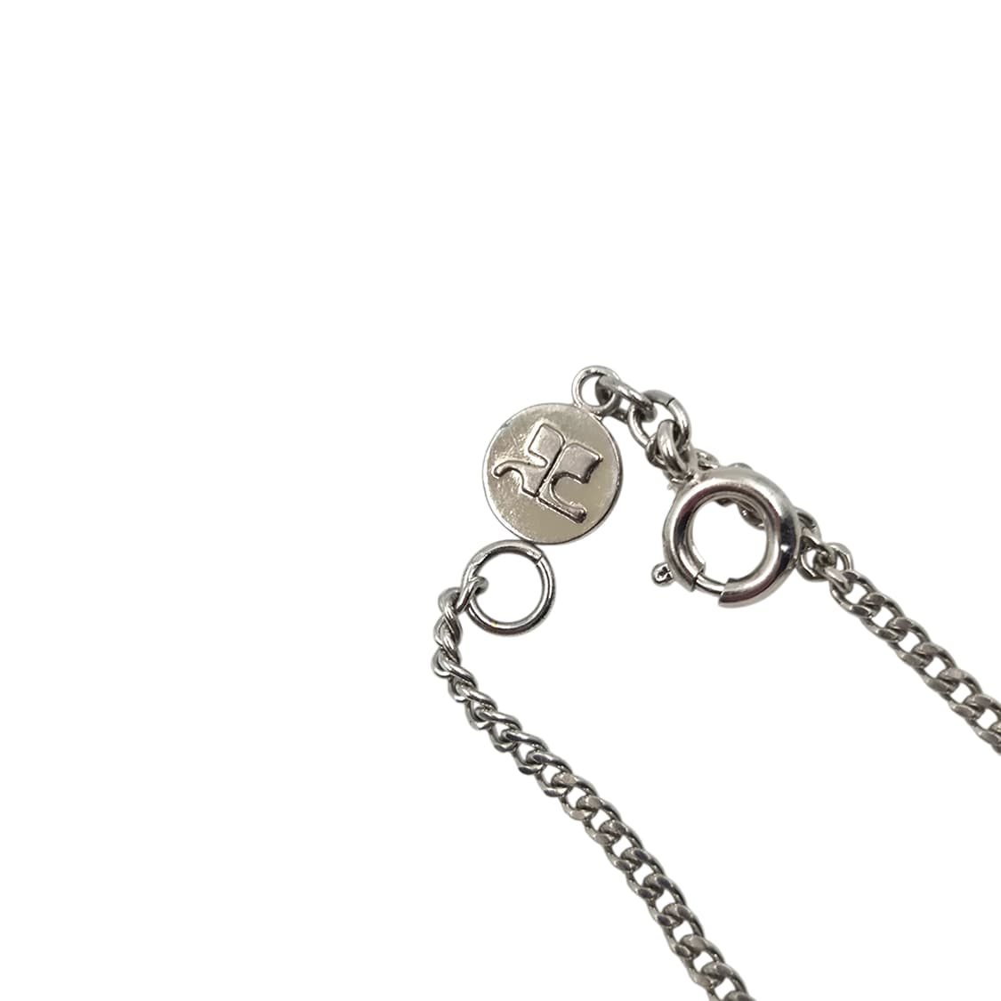 90s 꾸레쥬 불투명 실버 돌고래 팔찌 상품이미지3