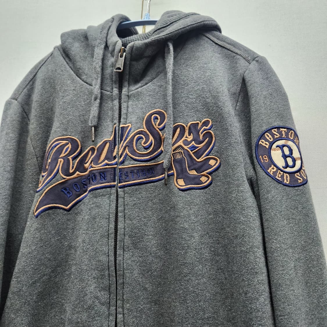 MLB 보스턴 레드삭스 풀집업 후드집업 M 상품이미지2