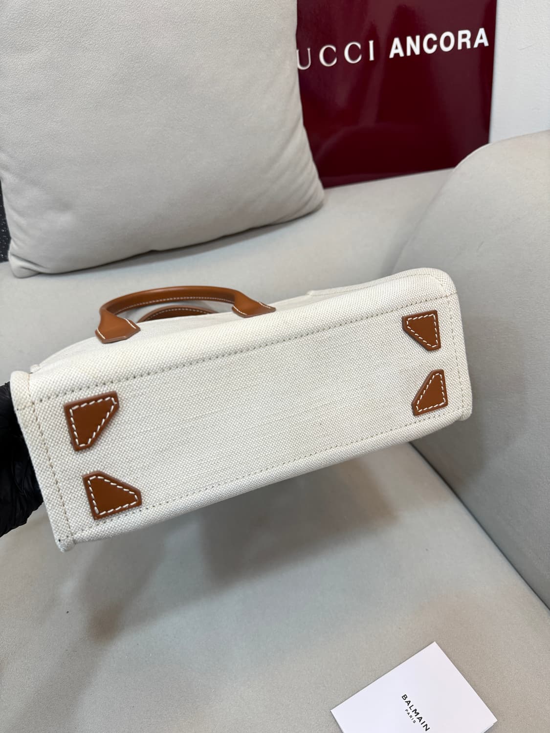 발망 캔버스 토트백 상품이미지3