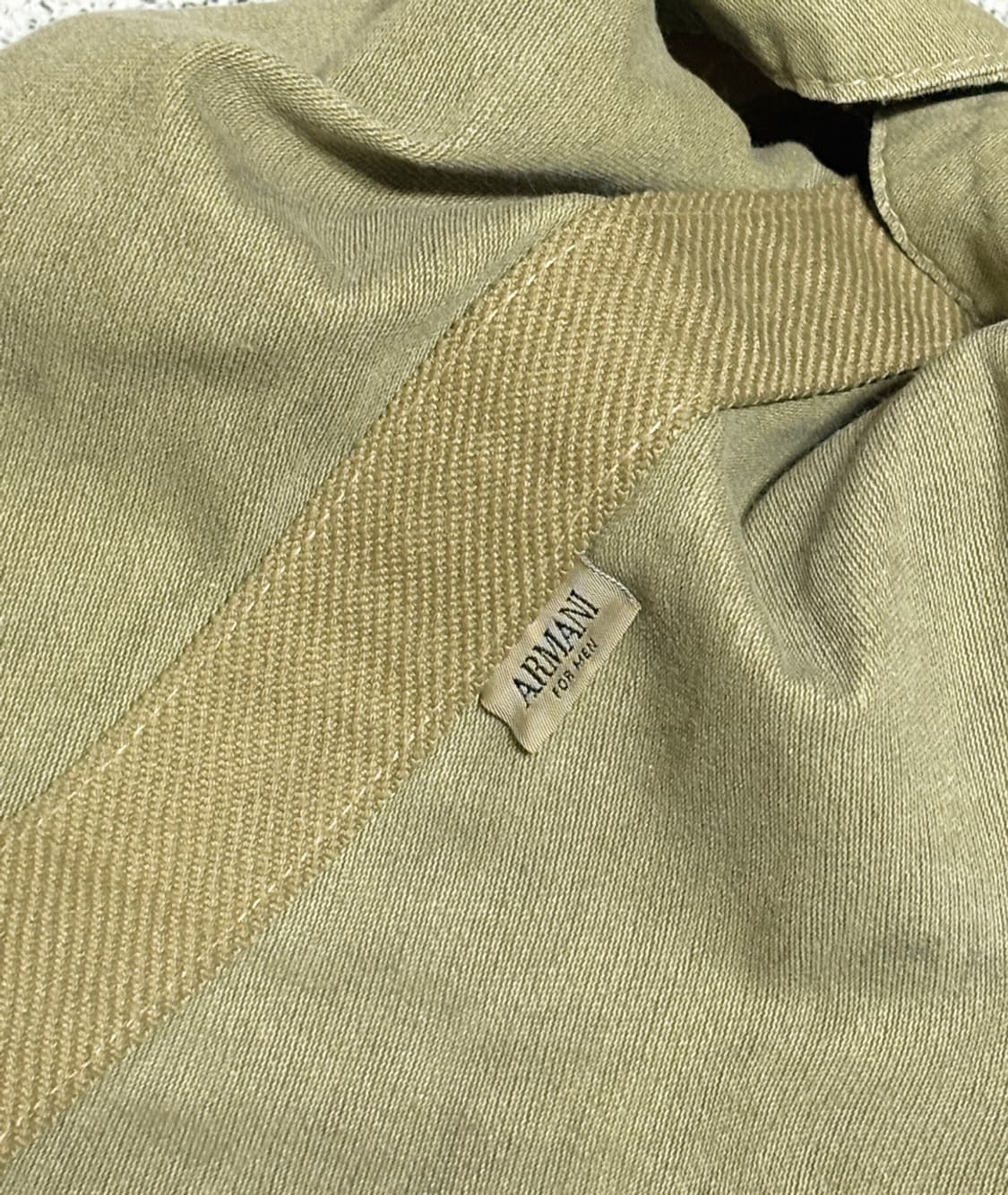 아르마니 빈티지 밀리터리 캔버스 더플백 상품이미지5