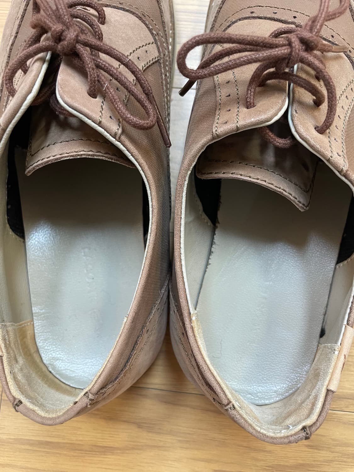 라코스테 브라운 브로그 슈즈 280 상품이미지2