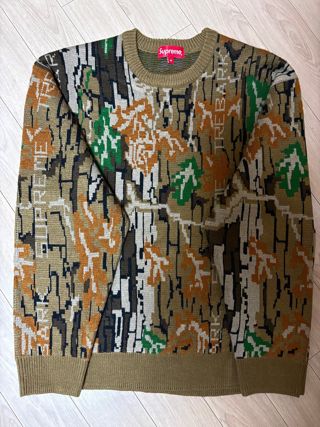 슈프림 트레바크 카모 스웨터 브라운 -22FW 상품이미지2