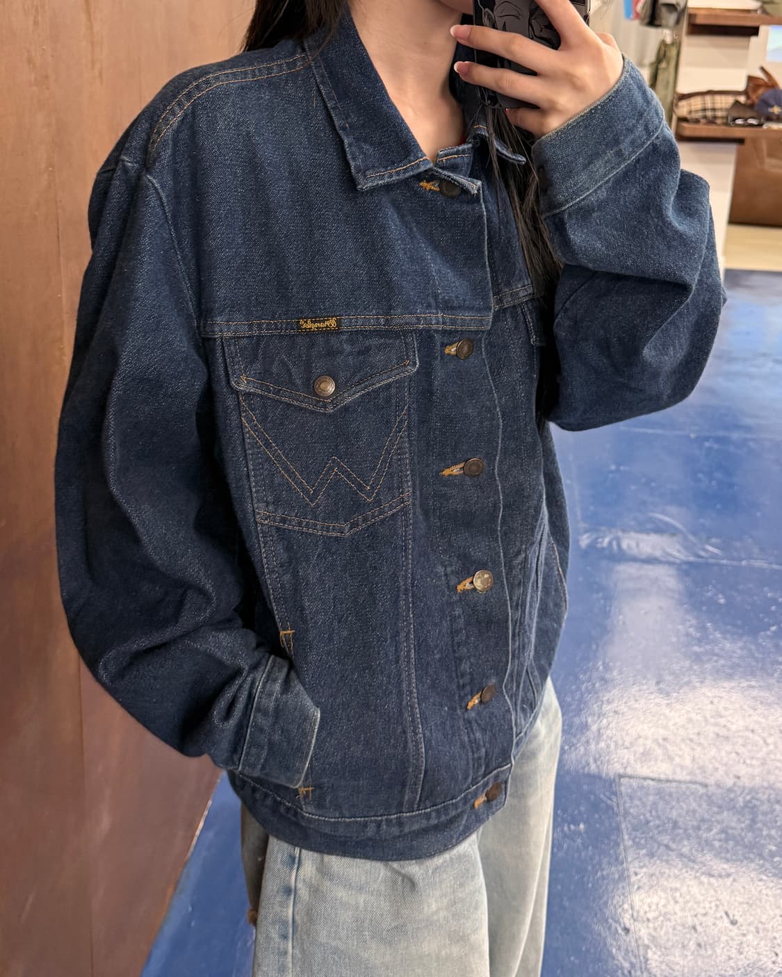 1990s USA 랭글러 데님자켓 상품이미지2