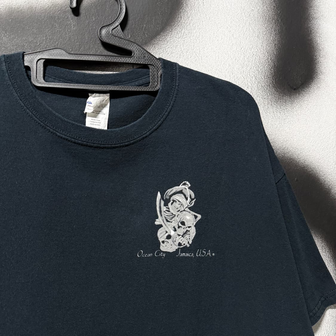 Gildan 길단 스컬 해골 빅 프린킹 반팔 티셔츠 상품이미지3