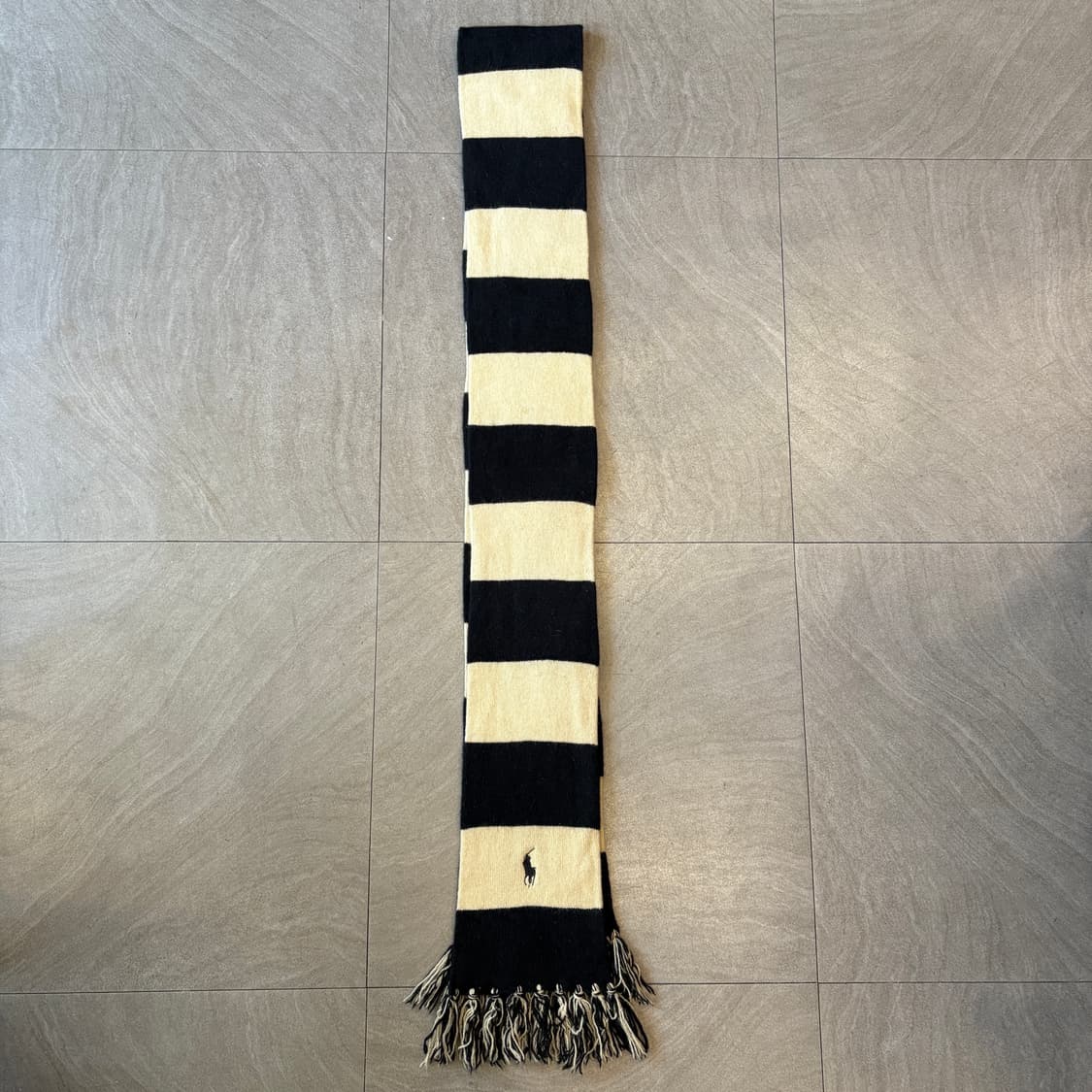 폴로 정품 국내 매장 정품 울 머플러 목도리 상품이미지3