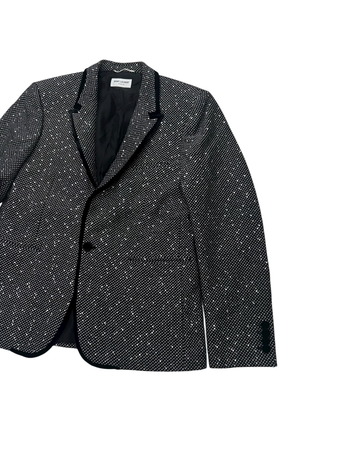 생로랑 2018FW 시퀸 블레이저 상품이미지2