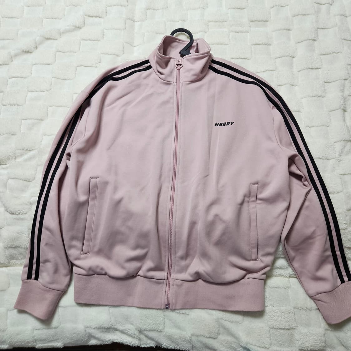 널디 엔와이 트레이닝 세트 트랙탑 져지 팬츠 셋업 핑크 M 상품이미지5